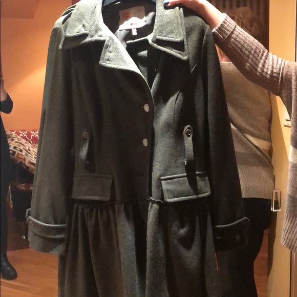 Twill Twenty Two Coat Dark green Size Medium - Picture 4 of 8
